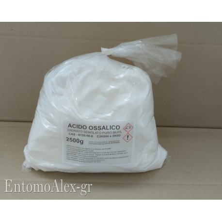 Acido ossalico diidrato 99,6% 1000g apicoltura varroa