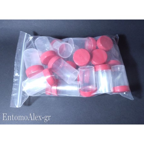 20x 50ml sample container screwcap