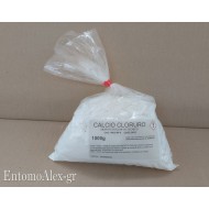 CALCIO CLORURO diidrato 1kg GR. TECNICO 99% FIOCCHI SALI ASSORBITORE UMIDITA