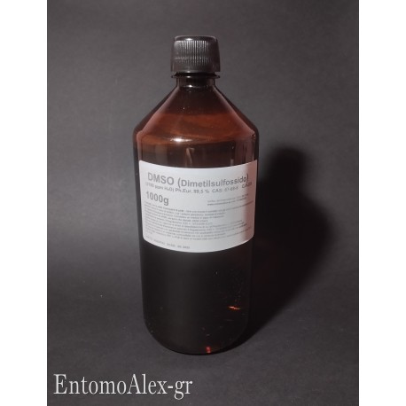 DMSO (Dimetilsolfossido) Ph Eur 99,5 %  1Kg Solvente restauro rimozione vernici