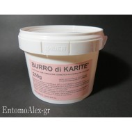 BURRO DI KARITE' 250g NATURALE al 100% PURO mani viso emolliente cosmetica