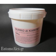 BURRO DI KARITE' 500g NATURALE al 100% PURO mani viso emolliente cosmetica